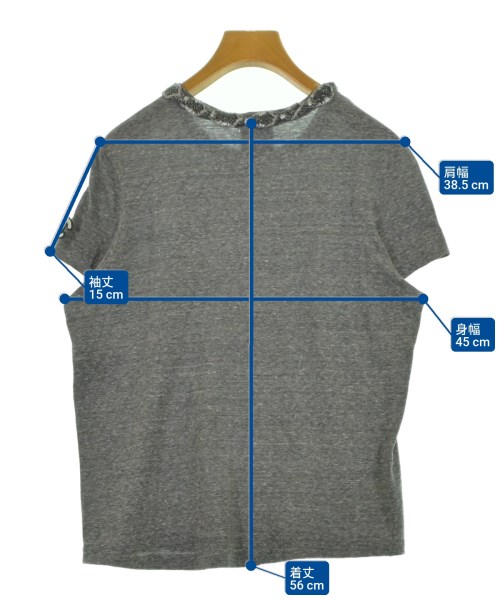 CHANEL（シャネル）Tシャツ・カットソー グレー サイズ:40(M位) レディース/2200614215021