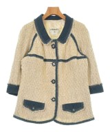 CHANEL（シャネル）カジュアルジャケット ベージュ サイズ:44(L位) レディース/2200614863031