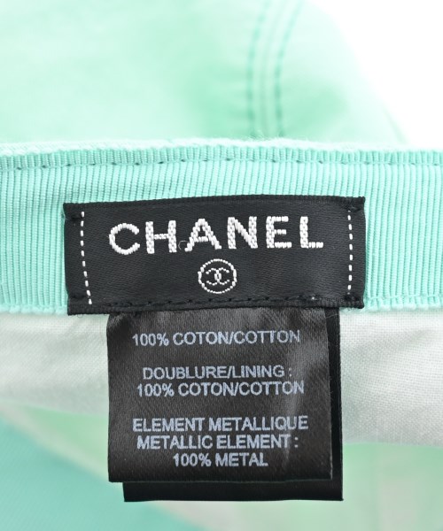 CHANEL（シャネル）キャップ 緑 サイズ:- レディース/2200614863109