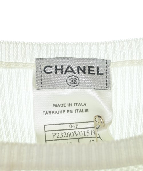 CHANEL（シャネル）ニット・セーター 白 サイズ:42(M位) レディース/2200608208282