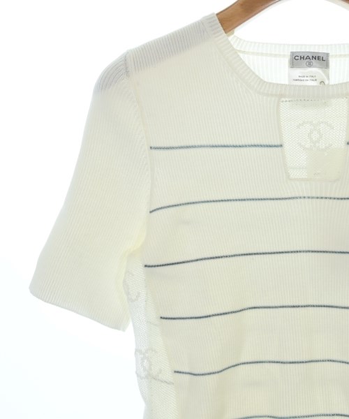 CHANEL（シャネル）ニット・セーター 白 サイズ:42(M位) レディース/2200608208282