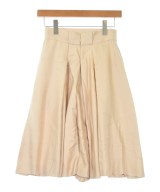 CHANEL（シャネル）ひざ丈スカート ベージュ サイズ:38(S位) レディース/2200615401133