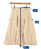 CHANEL（シャネル）ひざ丈スカート ベージュ サイズ:38(S位) レディース/2200615401133