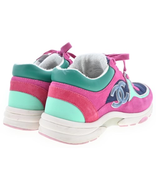CHANEL（シャネル）スニーカー ピンク サイズ:EU38(24.5cm位) レディース/2200615475127