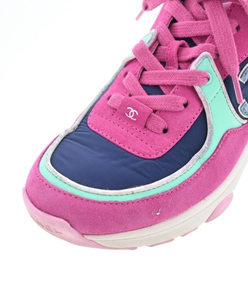 CHANEL（シャネル）スニーカー ピンク サイズ:EU38(24.5cm位) レディース/2200615475127