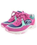 CHANEL（シャネル）スニーカー ピンク サイズ:EU38(24.5cm位) レディース/2200615475127