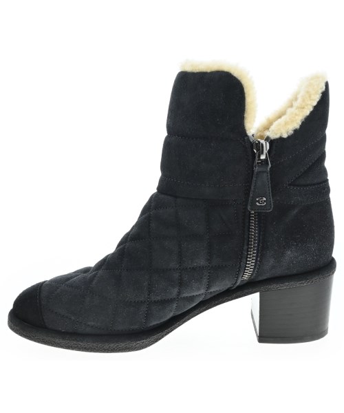 CHANEL（シャネル）ブーツ 黒 サイズ:EU37(23.5cm位) レディース/2200615499406
