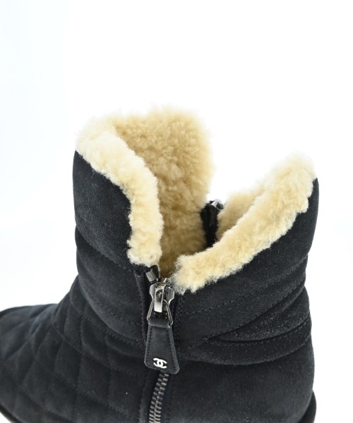CHANEL（シャネル）ブーツ 黒 サイズ:EU37(23.5cm位) レディース/2200615499406