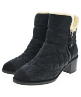 CHANEL（シャネル）ブーツ 黒 サイズ:EU37(23.5cm位) レディース/2200615499406