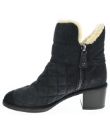 CHANEL（シャネル）ブーツ 黒 サイズ:EU37(23.5cm位) レディース/2200615499406