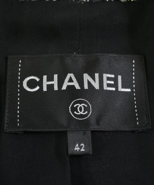 CHANEL（シャネル）テーラードジャケット 黒 サイズ:42(M位) レディース/2200615795041