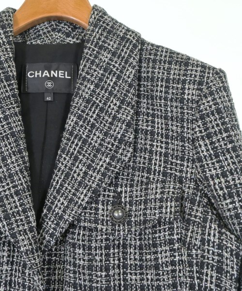 CHANEL（シャネル）テーラードジャケット 黒 サイズ:42(M位) レディース/2200615795041