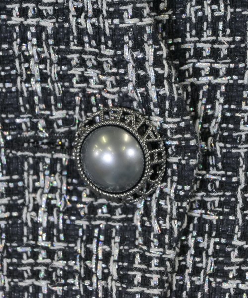 CHANEL（シャネル）テーラードジャケット 黒 サイズ:42(M位) レディース/2200615795041