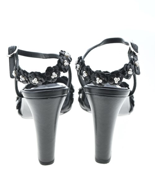 CHANEL（シャネル）サンダル 黒 サイズ:EU36(22.5cm位) レディース/2200608328041