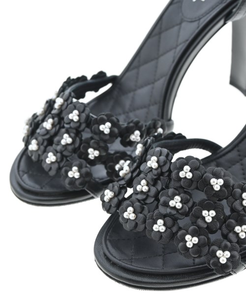 CHANEL（シャネル）サンダル 黒 サイズ:EU36(22.5cm位) レディース/2200608328041