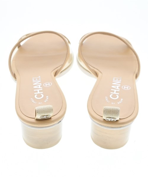 CHANEL（シャネル）サンダル ベージュ サイズ:EU36 1/2(23cm位) レディース/2200608328058