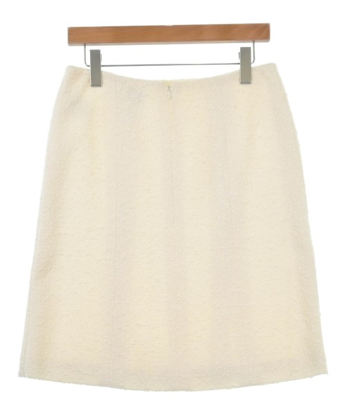 CHANEL（シャネル）ひざ丈スカート 白 サイズ:38(S位) レディース/2200616958148