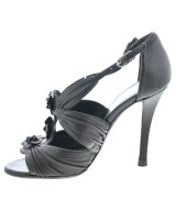 CHANEL（シャネル）サンダル 黒 サイズ:EU35 1/2(22cm位) レディース/2200617551133