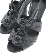 CHANEL（シャネル）サンダル 黒 サイズ:EU35 1/2(22cm位) レディース/2200617551133