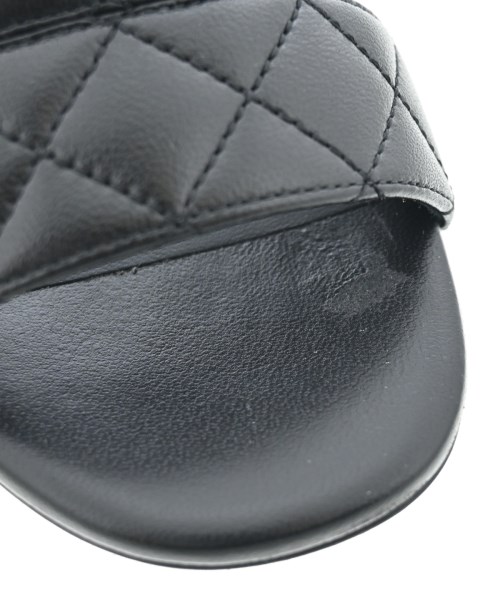 CHANEL（シャネル）サンダル 黒 サイズ:EU38(24.5cm位) レディース/2200617561057