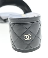 CHANEL（シャネル）サンダル 黒 サイズ:EU38(24.5cm位) レディース/2200617561057