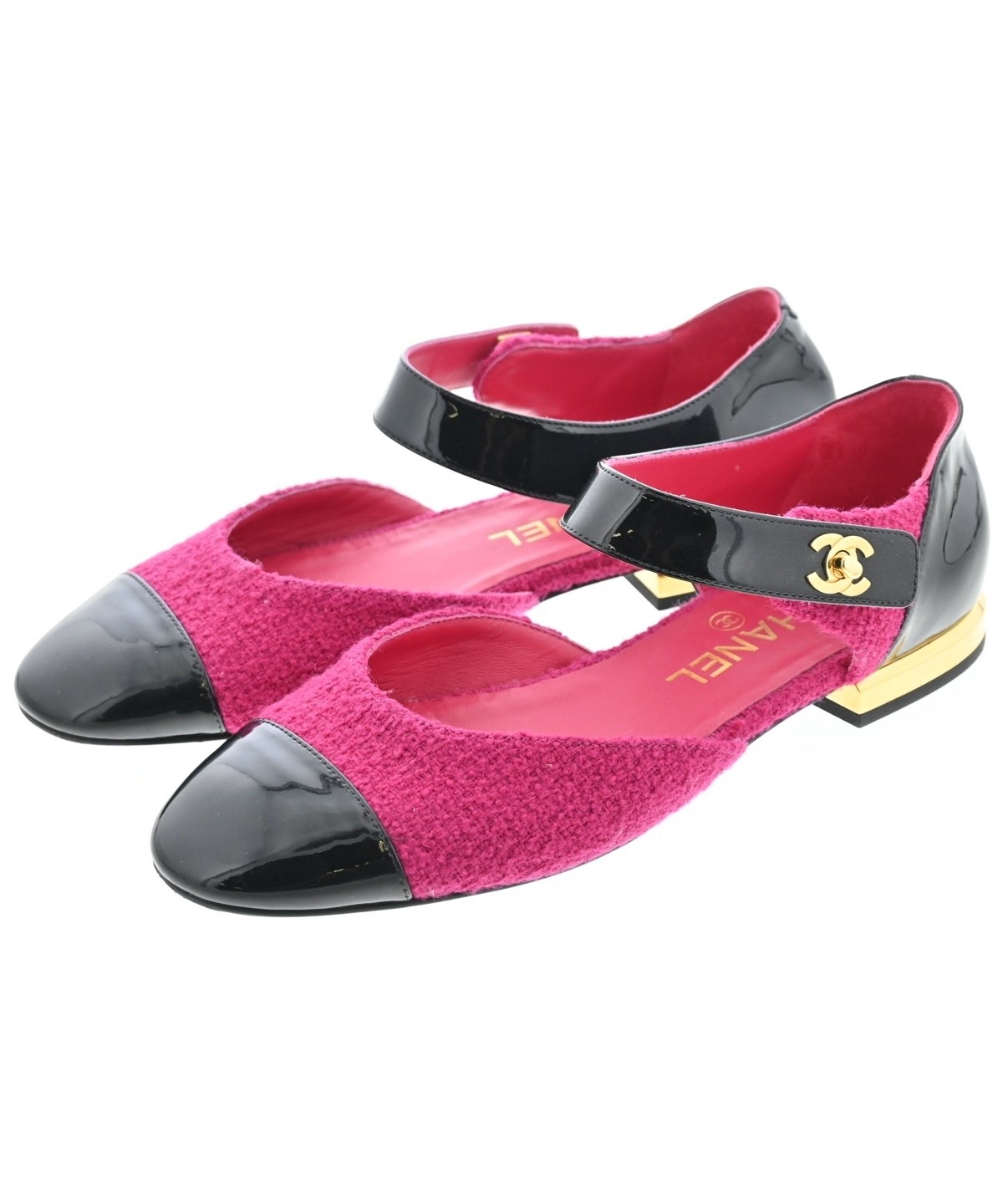 CHANEL（シャネル）バレエシューズ/オペラシューズ ピンク サイズ:EU37