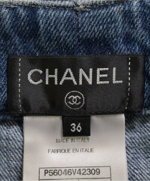 CHANEL（シャネル）デニムパンツ 青 サイズ:36(XS位) レディース/2200617784012