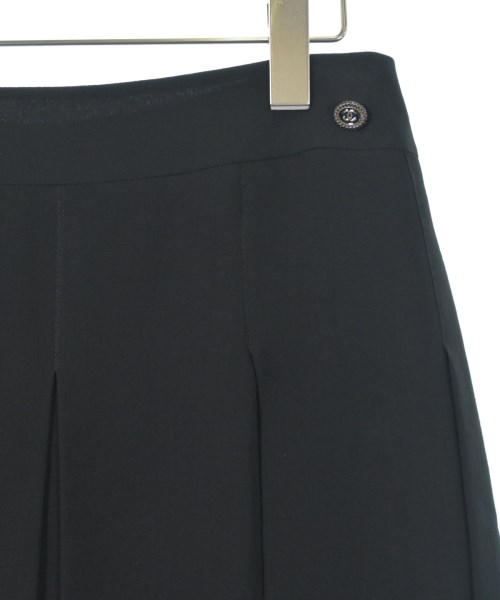 CHANEL（シャネル）ひざ丈スカート 黒 サイズ:38(S位) レディース/2200618049257