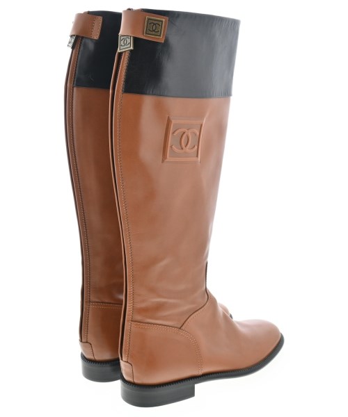 CHANEL（シャネル）ブーツ 茶 サイズ:EU36(22.5cm位) レディース/2200619895181