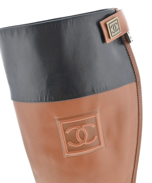 CHANEL（シャネル）ブーツ 茶 サイズ:EU36(22.5cm位) レディース/2200619895181