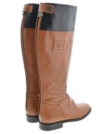 CHANEL（シャネル）ブーツ 茶 サイズ:EU36(22.5cm位) レディース/2200619895181