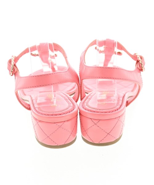 CHANEL（シャネル）サンダル ピンク サイズ:EU37 1/2(24cm位) レディース/2200613936033