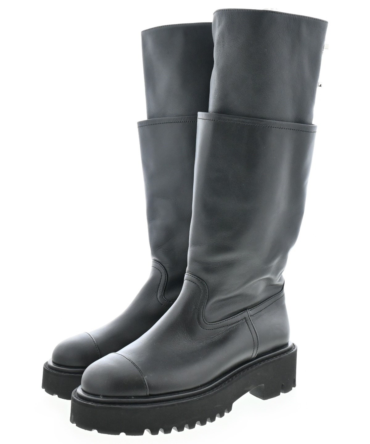 CHANEL ブーツ　シャネル CHANEL（シャネル）ブーツ 黒 サイズ:EU36 1/2(23cm位) レディース