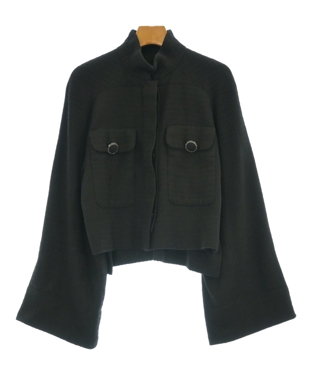 CHANEL（シャネル）ジャケット 黒 サイズ:36(XS位) レディース