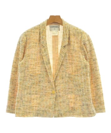 CHANEL（シャネル）テーラードジャケット ピンク サイズ:44(L位