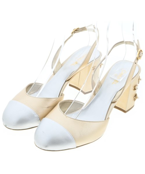 CHANEL シャネル サンダル サイズ35 CHANEL(シャネル)サンダル ゴールド サイズ:EU38 1/2(25cm位