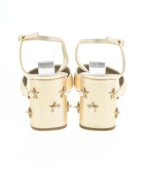 CHANEL（シャネル）サンダル ゴールド サイズ:EU38 1/2(25cm位) レディース/2200607855289
