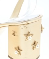 CHANEL（シャネル）サンダル ゴールド サイズ:EU38 1/2(25cm位) レディース/2200607855289