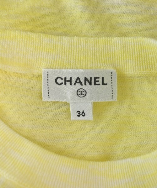 CHANEL（シャネル）ニット・セーター 黄 サイズ:36(XS位) レディース/2200410567041
