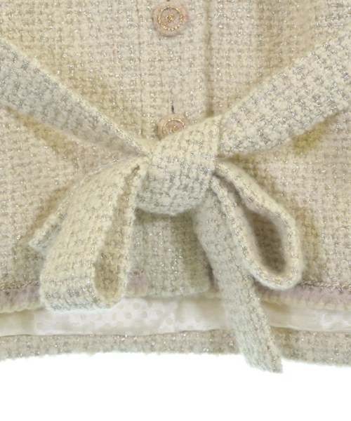 CHANEL（シャネル）ノーカラージャケット ベージュ サイズ:36(XS位) レディース/2200607654028