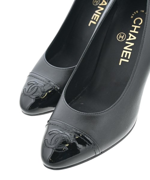 CHANEL（シャネル）パンプス 黒 サイズ:EU35 1/2(22cm位) レディース/2200607815238