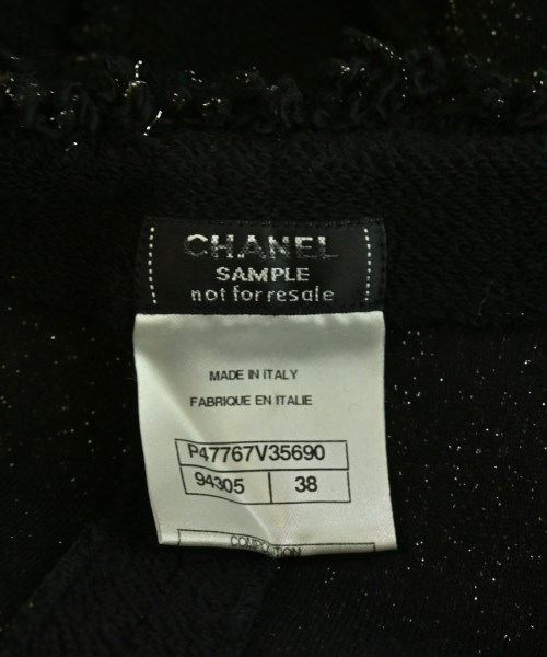 CHANEL（シャネル）ノーカラージャケット 黒 サイズ:38(M位) レディース/2200609286043
