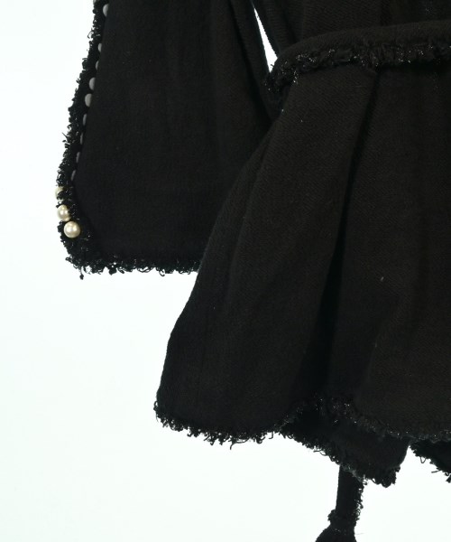 CHANEL（シャネル）ノーカラージャケット 黒 サイズ:38(M位) レディース/2200609286043