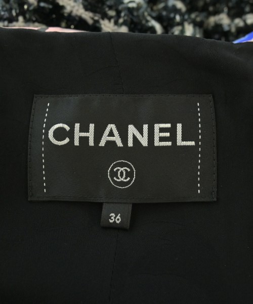 CHANEL（シャネル）ノーカラージャケット 黒 サイズ:36(XS位) レディース/2200672599040