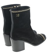 CHANEL（シャネル）ブーツ 黒 サイズ:EU37 1/2(24cm位) レディース/2200668492171