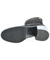 CHANEL（シャネル）ブーツ 黒 サイズ:EU37 1/2(24cm位) レディース/2200668492171