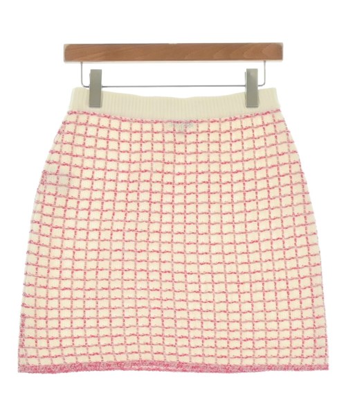 CHANEL（シャネル）ミニスカート 白 サイズ:38(S位) レディース/2200674201057