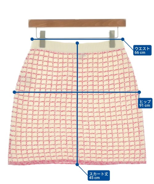 CHANEL（シャネル）ミニスカート 白 サイズ:38(S位) レディース/2200674201057