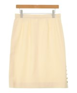 CHANEL（シャネル）ひざ丈スカート 白 サイズ:-(L位) レディース/2200674249011