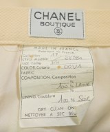 CHANEL（シャネル）ひざ丈スカート 白 サイズ:-(L位) レディース/2200674249011